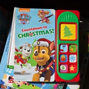 PAW Patrol Countdown to Christmas Sound Book